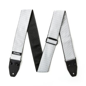 Dunlop D67-12 Jacquard Cube Hatch Light Grey Guitar Strap